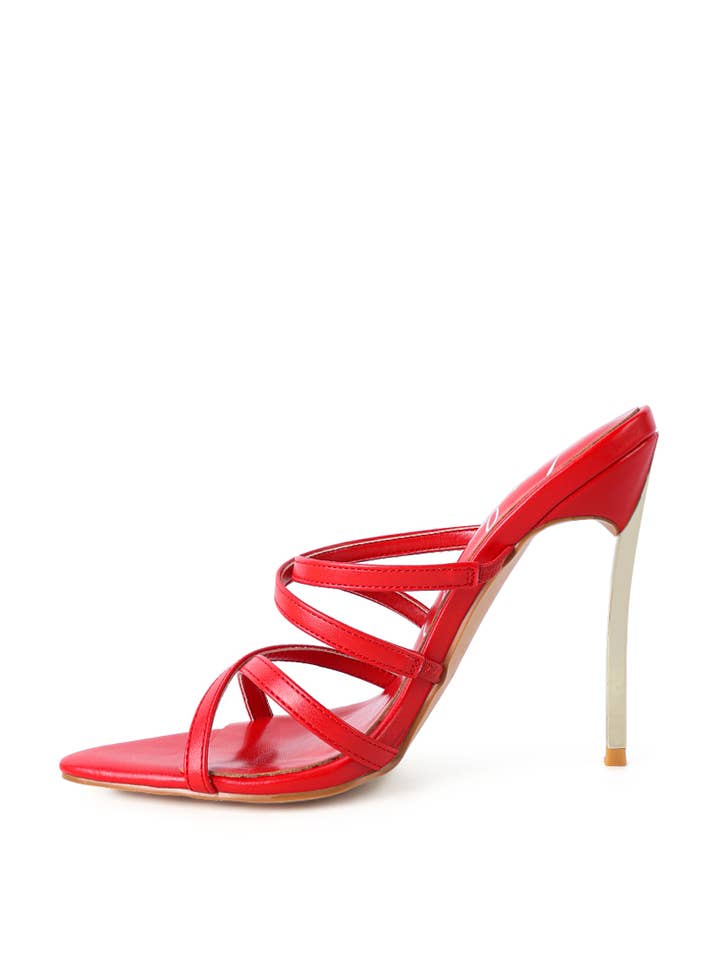 Rag Company - Wholesale High heels – Women’s - Nightclub Ready Strappy Stiletto Heel Sandals2