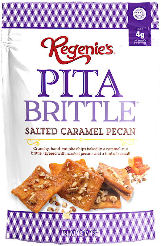Regenie's All Natural Snacks – wholesale Brittle – Salted Caramel Pecan, Pita Brittle®0