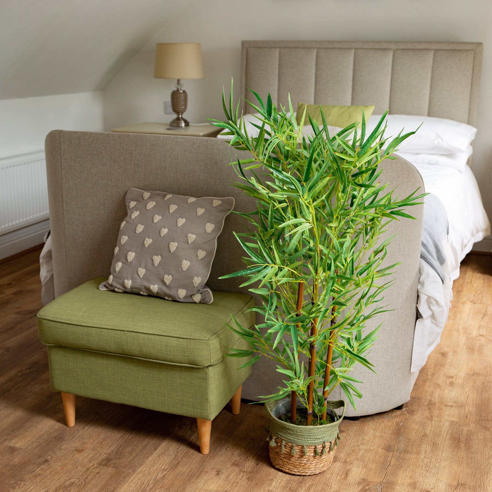 Closer2Nature – wholesale Artificial plant – Artificial 3ft 6" Fountain Bamboo Tree1