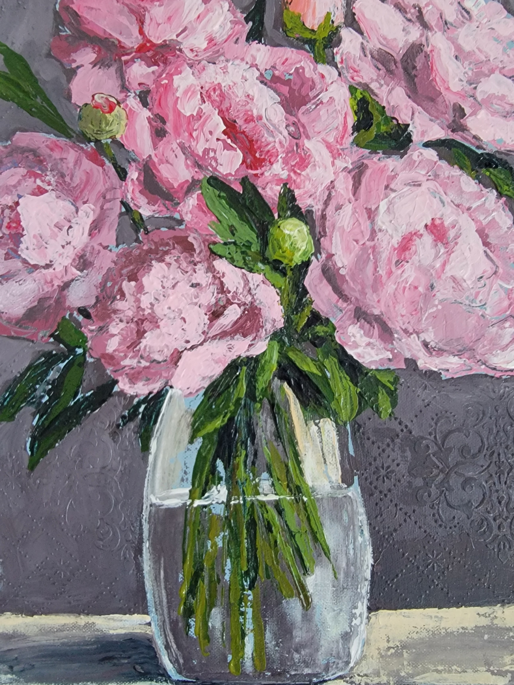 Noel Butler Art - Wholesale Art Print - Peonies In Vase 8 x 10 Print1