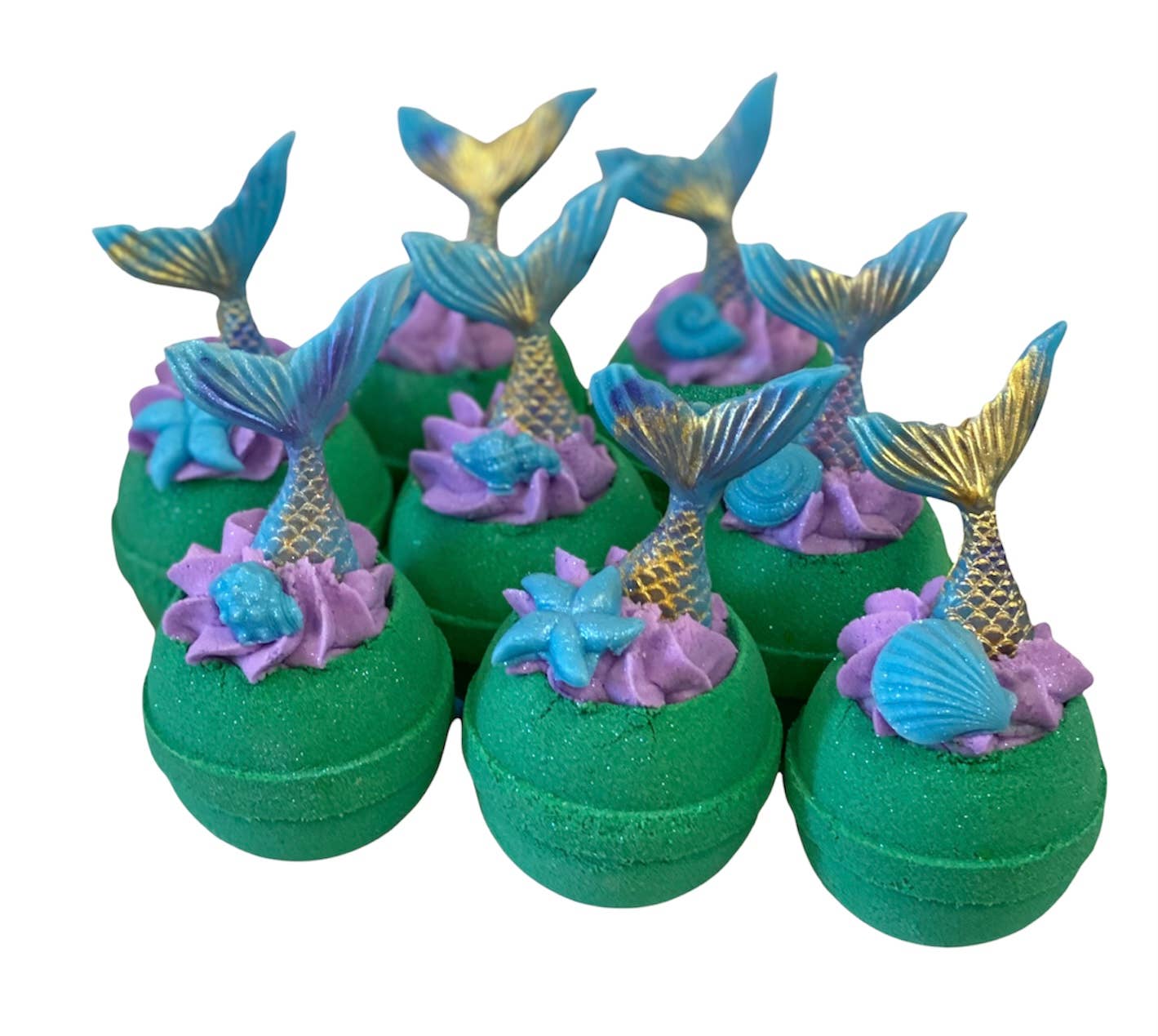 Scrub Cosmetics - Wholesale Bath Bomb/Fizz - Mermaid  Bath Bombs With Foaming Butter2