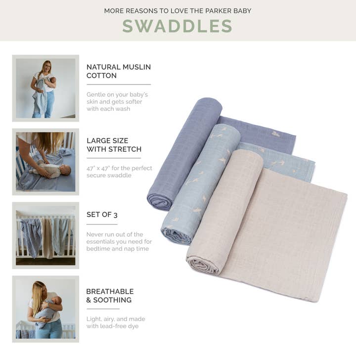 Cloud Swaddle Set for wholesale on Faire2