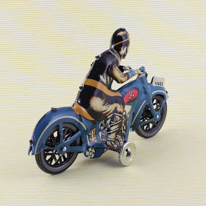 Tribal Trade GmbH - Wholesale Decorative Figurine - Tin Toy Motorcycle Vintage Tinplate Motorcycle6