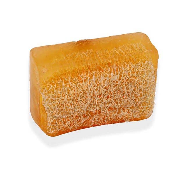Levant’s Naturals - Wholesale Bar Soap - Exfoliating Loofah Soap Bar, Luffa Soap, 100% Handmade Soap - Nourishing, Hydrating, Moisturizing Soap For Face and Body - Glycerin Soap With Loofah Inside - GREAT For Sensitive Skin, 4.2 Oz.