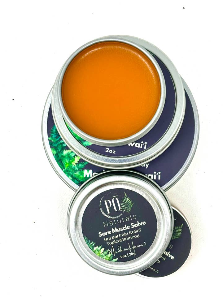 Sore Muscle Salve for wholesale by Pō Naturals