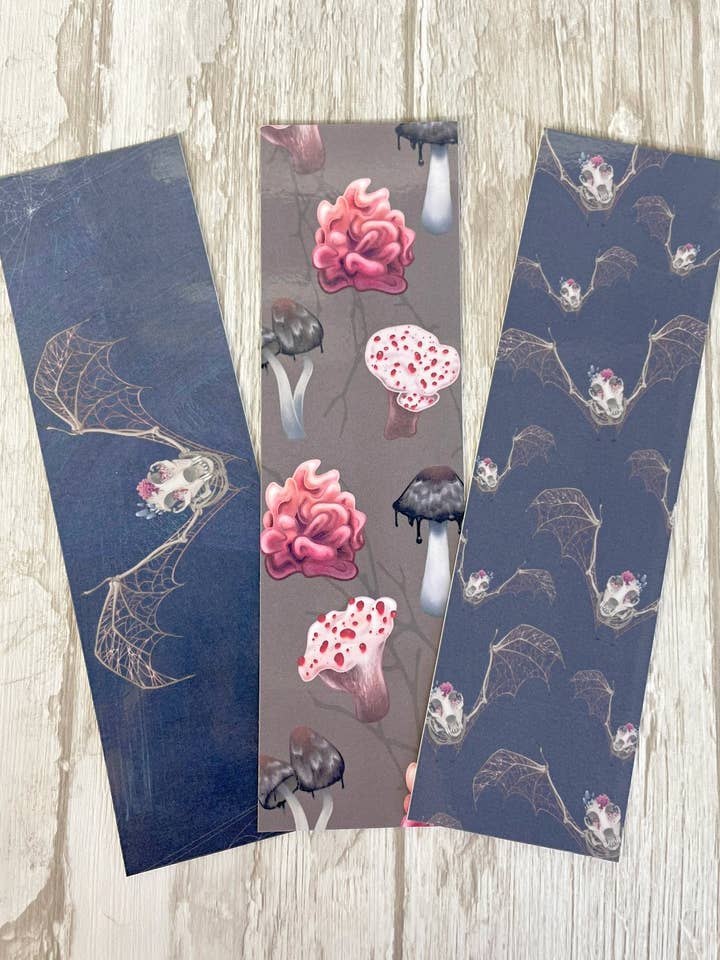 Segnalibri - Scheletro di Pipistrello Fungino per la vendita all'ingrosso da parte di Two Twisted Dragons