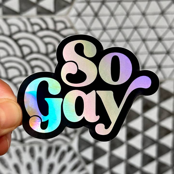 So Gay Sticker for wholesale by KP General Store