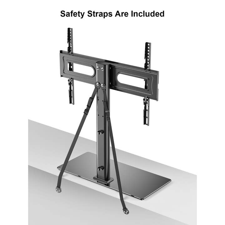 JupiterGear Home – wholesale Konsolbord – ErgoAV bordsstativ för TV-apparater från 40" till 75"