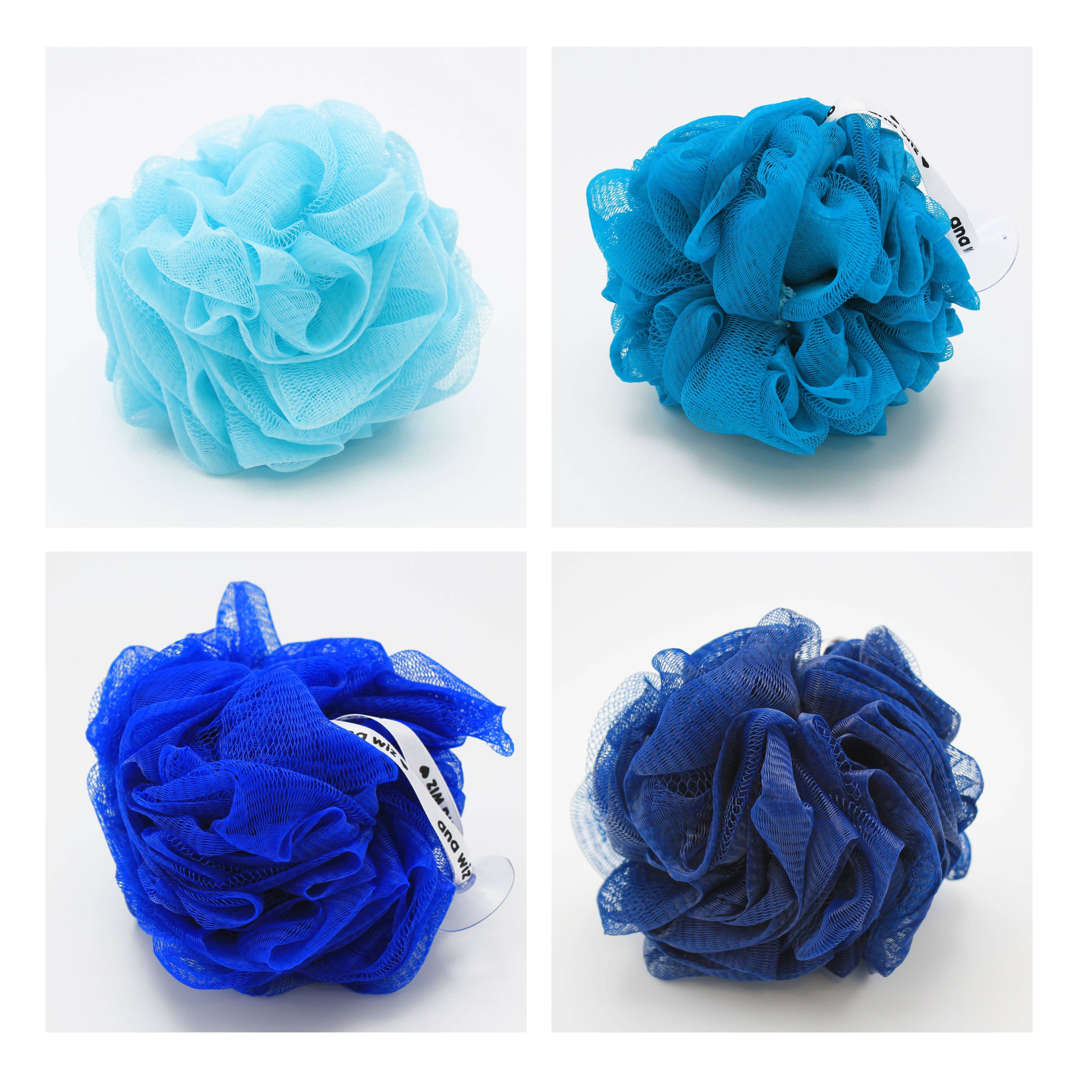 Ana Wiz – Engroshandel Badesvamp – Premium badepuffer lavet af 100% genbrugsmaterialer | Pakke2