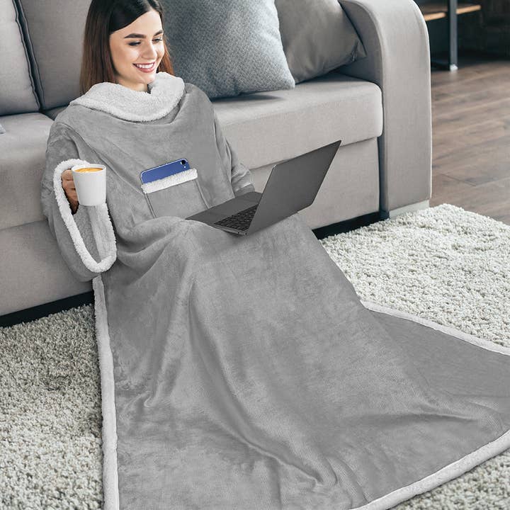 Pavilia - Vendita all'ingrosso Plaid - Coperta con maniche - Tasca applicata151