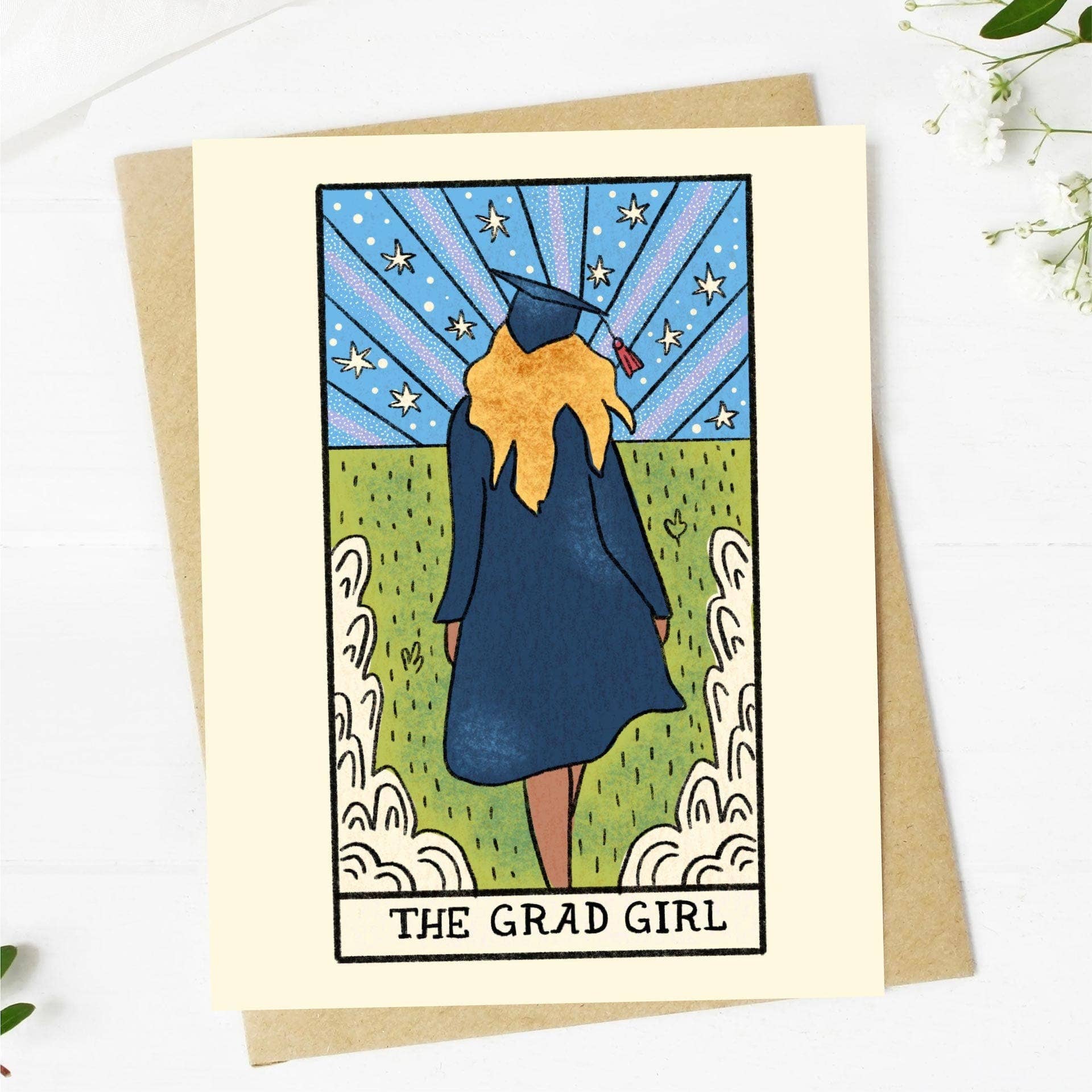 Big Moods - Wholesale Graduation Card - "The Grad Girl" Graduation Card3