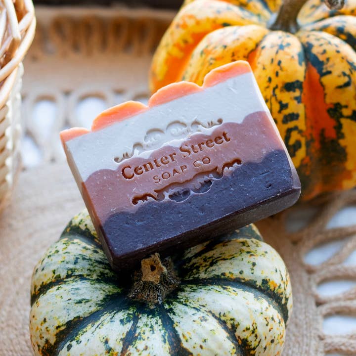 Center Street Soap Co - Wholesale Bar Soap - Pumpkin Spice Fall Handmade Bar Soap - 4oz5