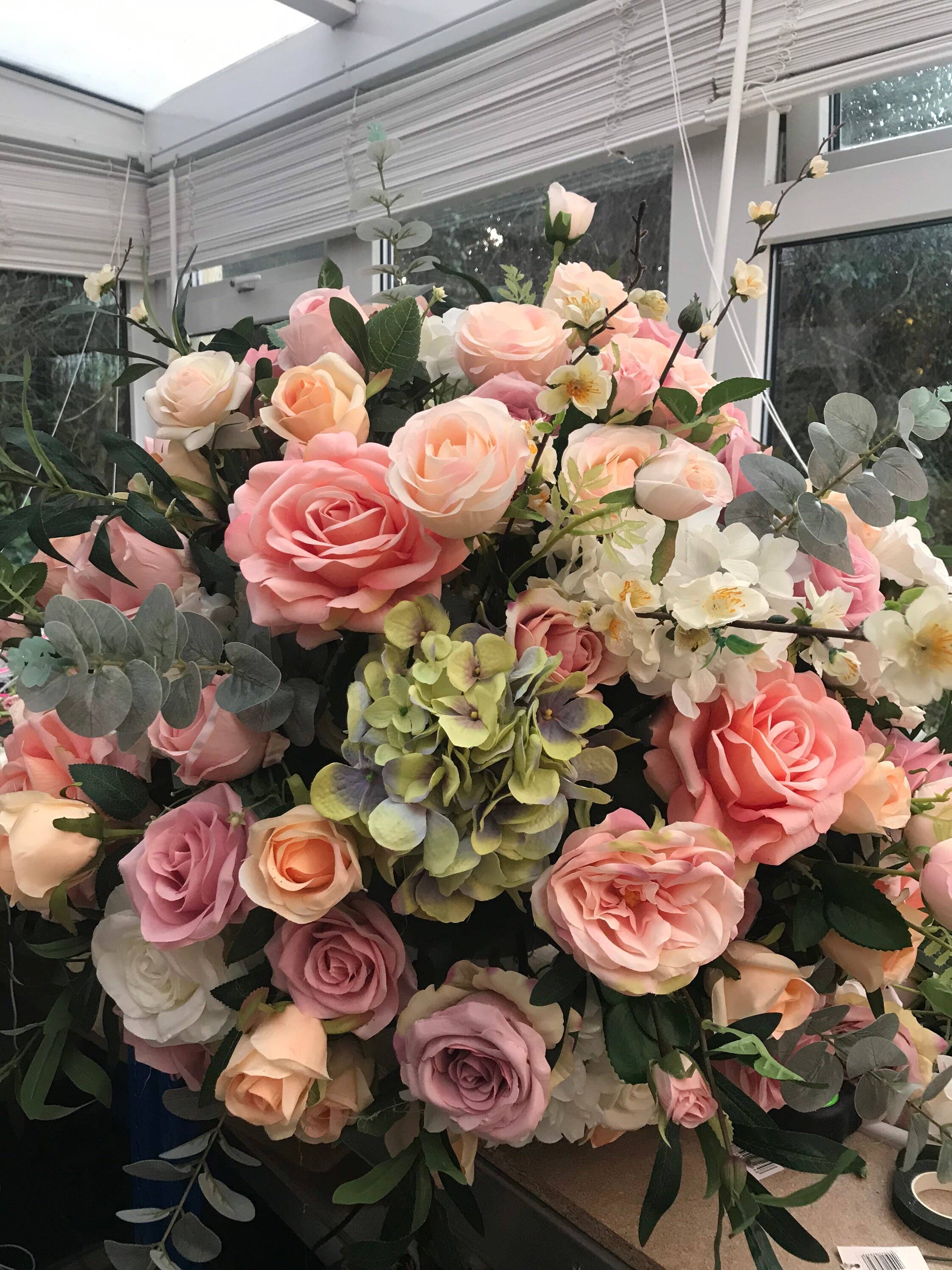 IVY CRUZ - Wholesale Artificial Flowers - Luxe Flower Centrepiece, Floral Centrepiece, Wedding7