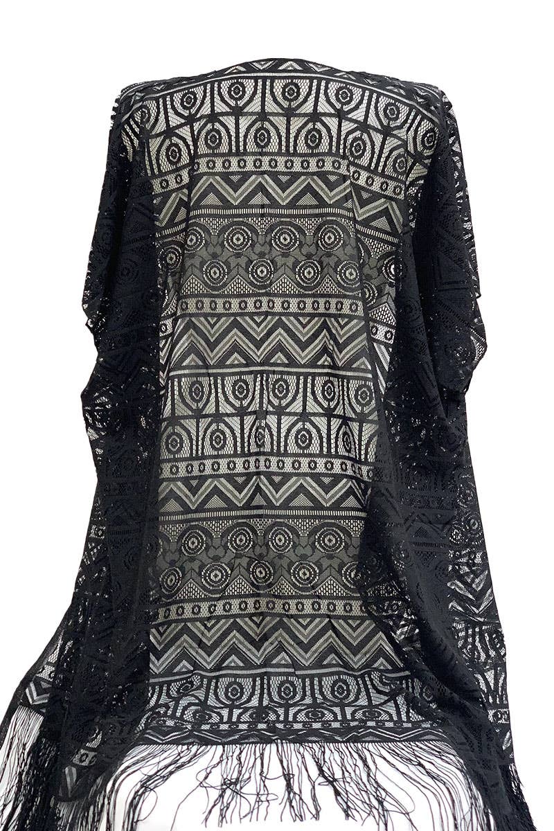 Belle Com'Elle - Wholesale Swim Cover Up - Women's - Openwork beachwear/PL23475