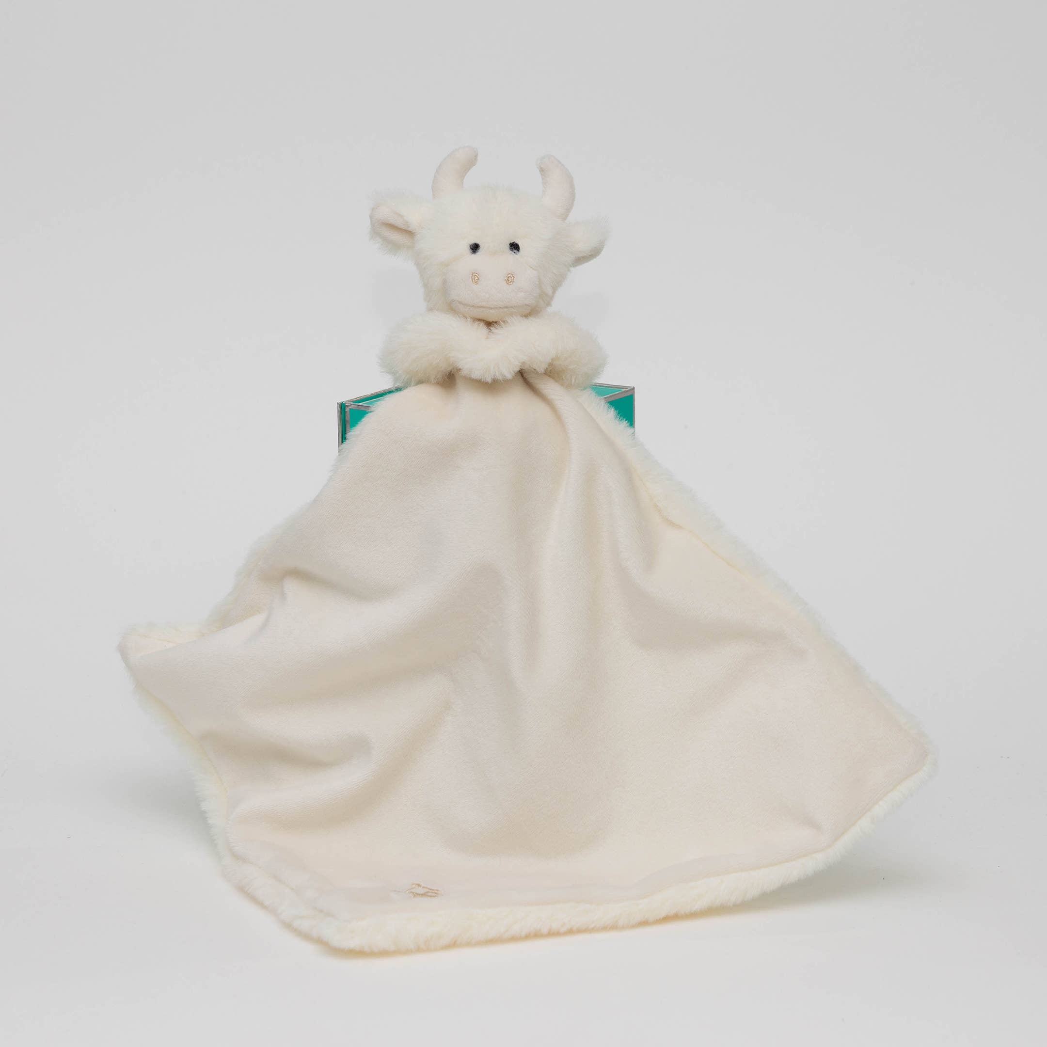 Jomanda Soft Toys & Accessories - Wholesale Stuffed/Plush Toy - Kids & Baby - Highland Cow Soft Toy Baby Soother Cream 29CM X 29CM6