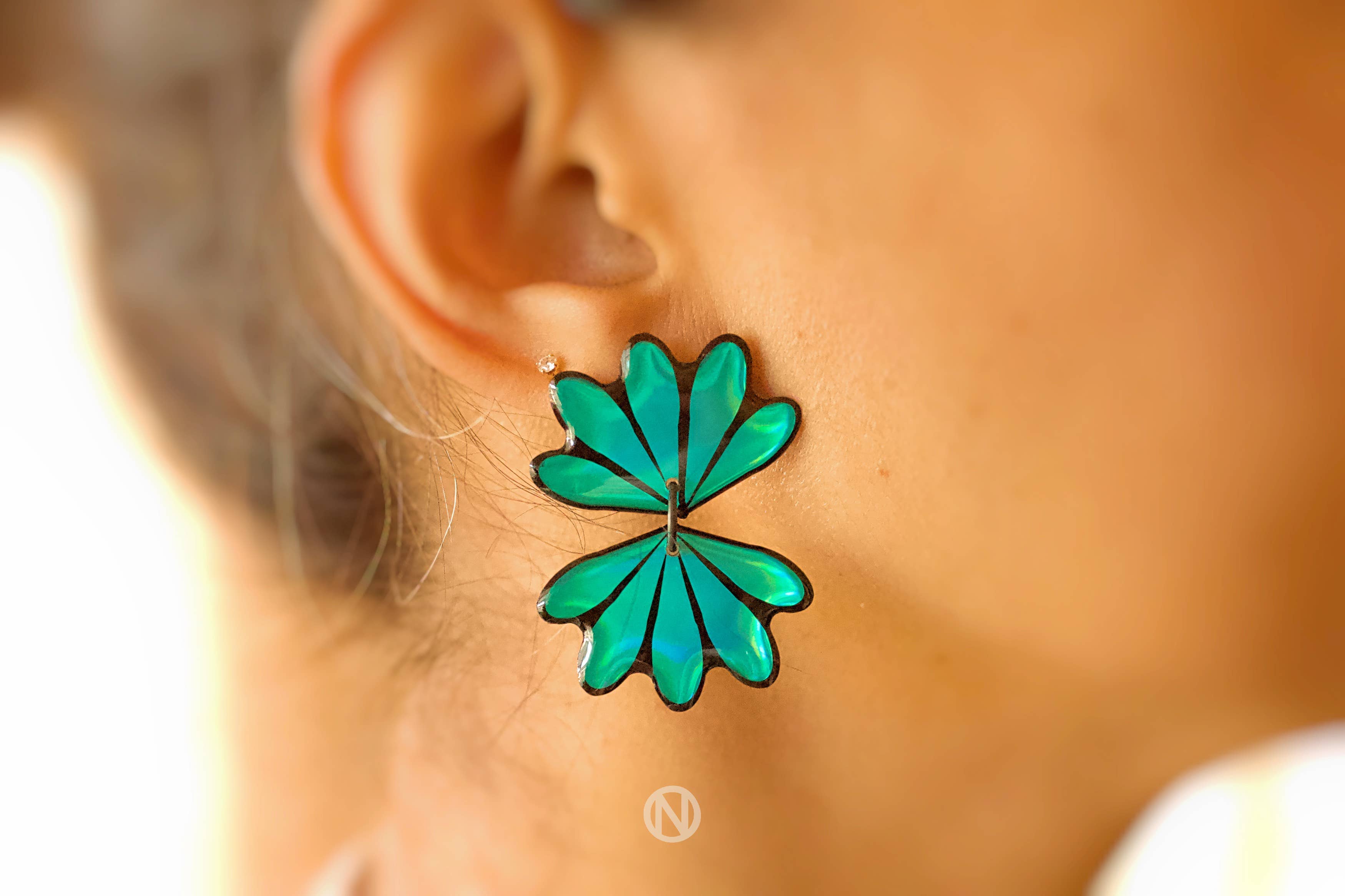 Naoi - Vendita all'ingrosso Orecchini pendenti - Orecchini Statement Gatsby - Realizzati a Mano su Ordinazione5