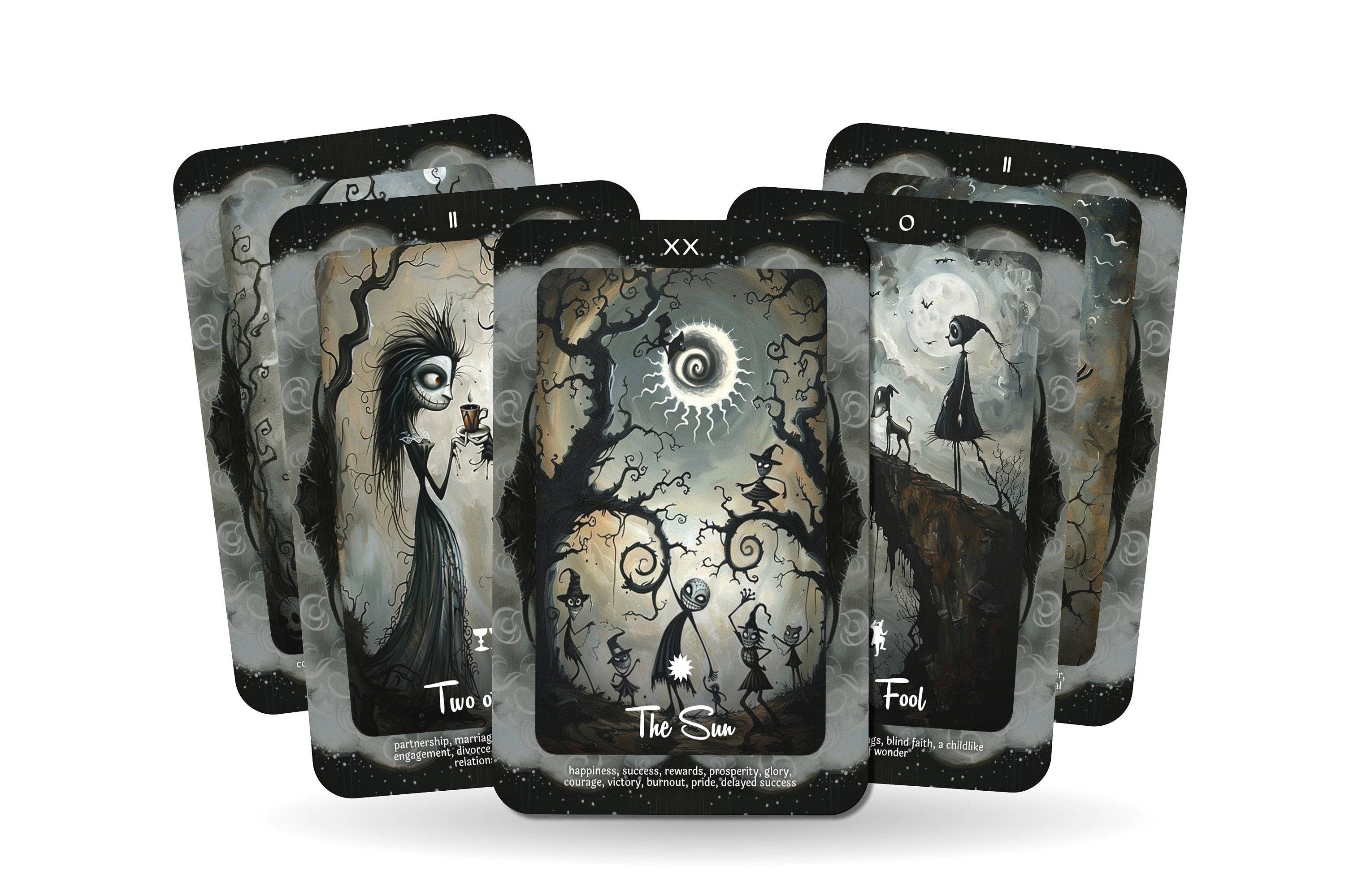 Ibiza Tarot USA - Wholesale Tarot Cards - Gothic Moon Tarot - 78 cards - Explore the deeper, shadowy aspects of Your Psyche1