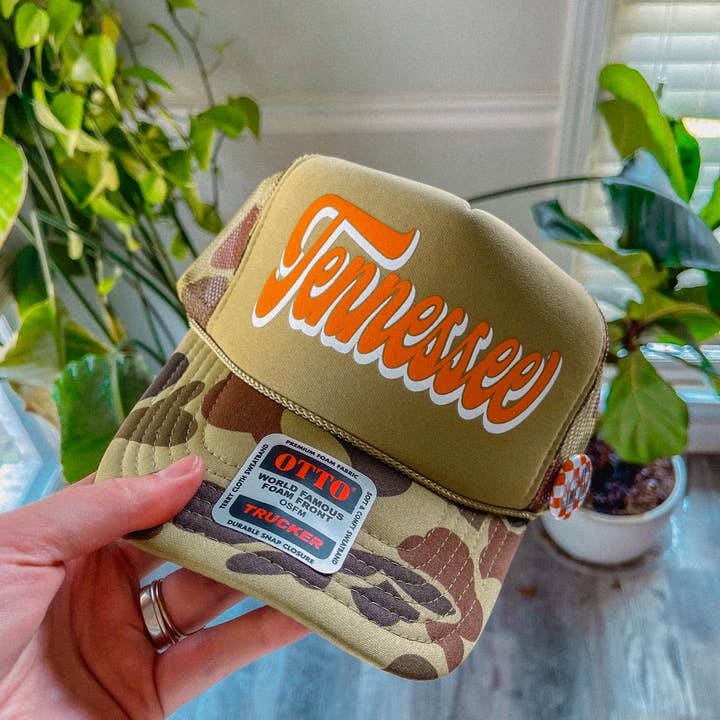 The Clandestine Underground - Wholesale Trucker Hat - Women's - Tennessee, Game Day Trucker Hat