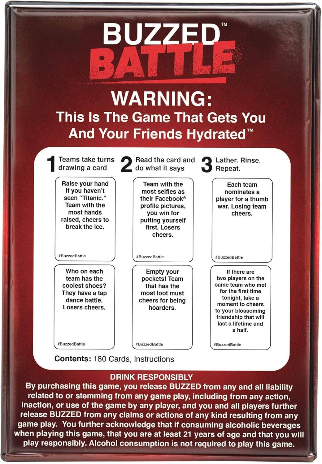 Innovarix - Wholesale Playing Cards - Buzzed Battle - Party Game Playing Card8