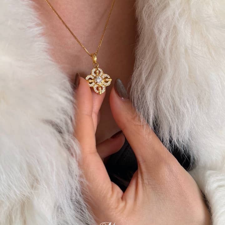 MINICYBER STUDIO - Wholesale Pendant/Charm Necklace - Vajra Dorje Necklace8