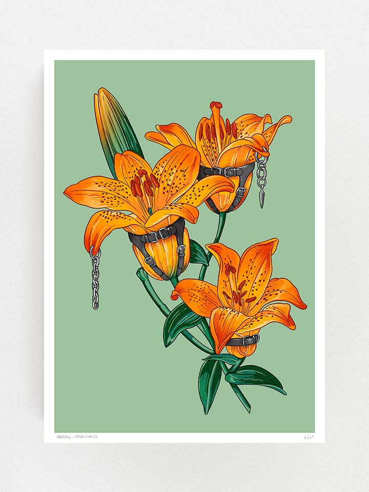 Useless Treasures - Wholesale Art Print - Lilies | Fine Art Print0