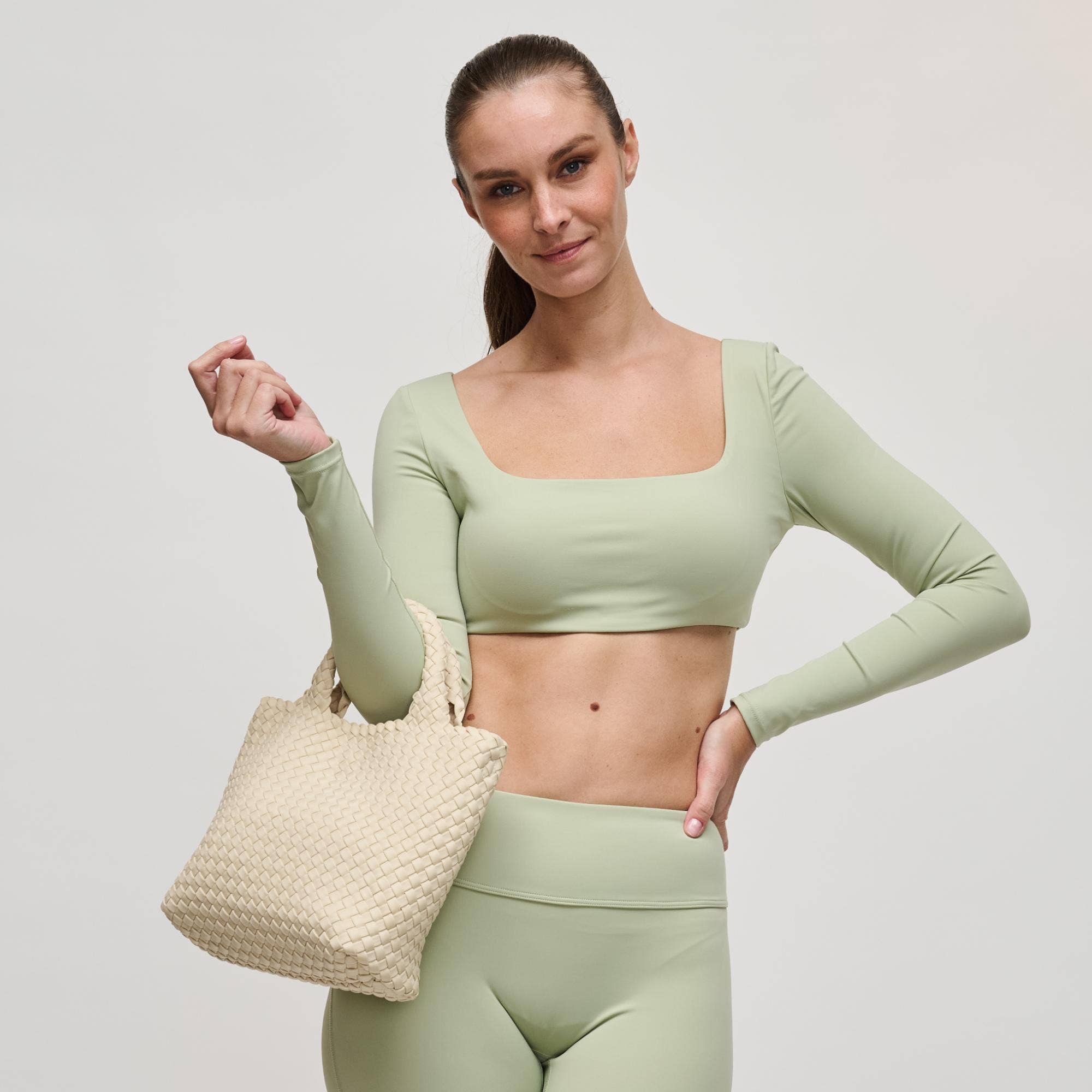 Sol and Selene – Engroshandel Crossbodytaske - Dame – Sky's The Limit Lille Vævet Neopren Crossbody75