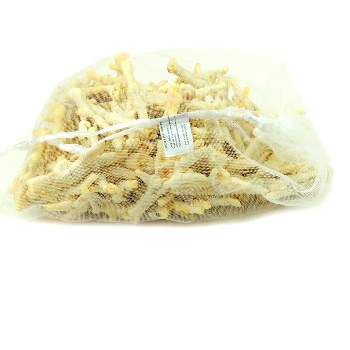 Classic Pet Products – wholesale Pet treats – Dog – CHICKEN FEET WHITE (2KG)
