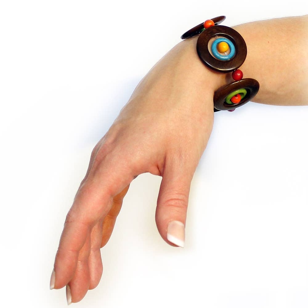 Muichic Natural Jewelry – Engroshandel Perlearmbånd – Cirkler Tagua Armbånd Håndlavet Fairtrade Let3