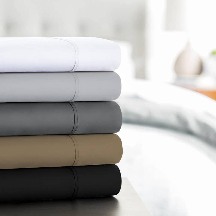 Lavish Touch 100% Cotton 250 TC Sheet Set for wholesale by Pelicano