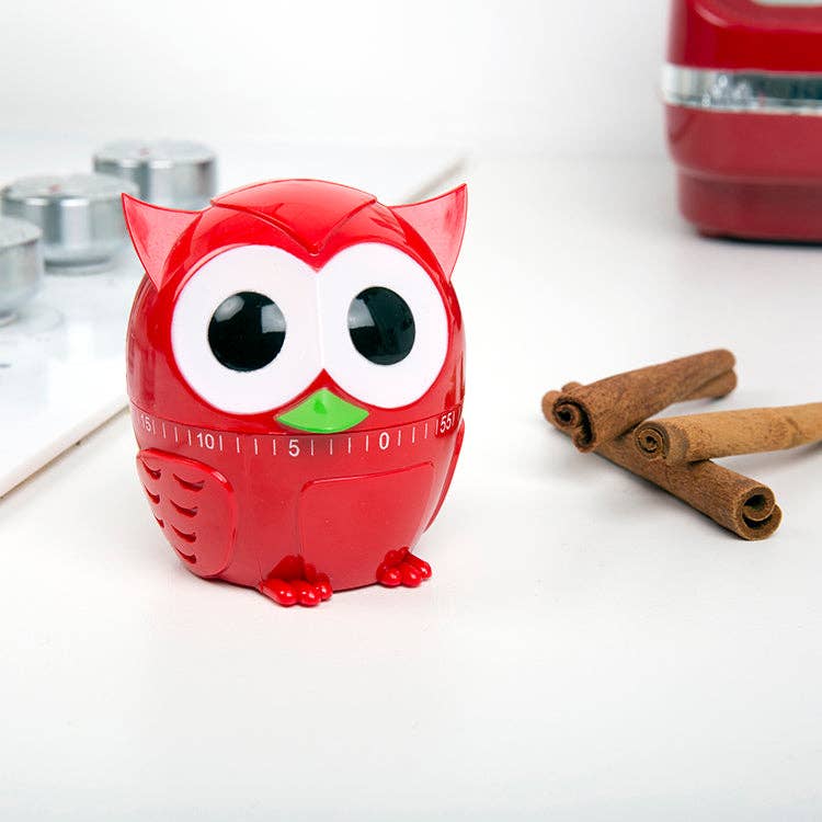 Kikkerland Design Inc - Wholesale Timer - Owlet Timer2