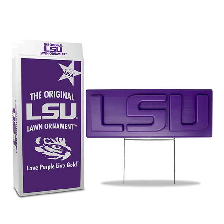 Case (8) The Original LSU Lawn Ornament (Wholesale) for wholesale by Fanlawnaments