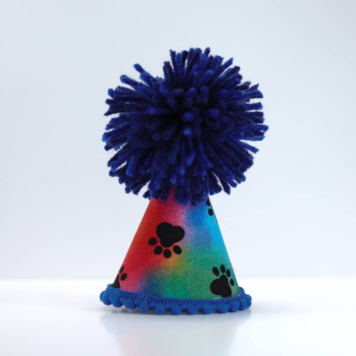 Pup Party Hats - Wholesale Party Hat/Crown - Watercolor Paws Party Hat