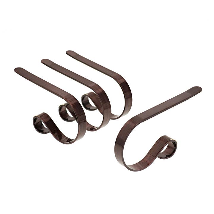The Original MantleClip® Stocking Holder - Oil-Rubbed Bronze for wholesale by Haute Decor