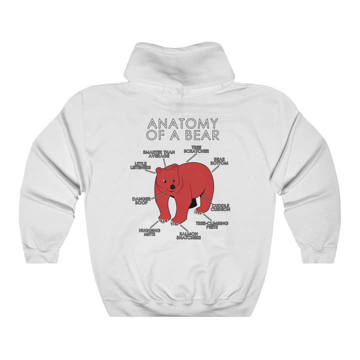 Bear Red - Hoodie for wholesale by Artworktee