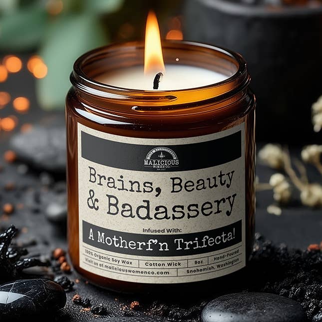 The Bestselling 24 Candle Collection for wholesale by Malicious Women Candle Co