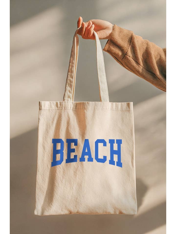 STRAND-TYPOGRAFIE-TRAGETASCHE für den Großhandel von PINK NABI