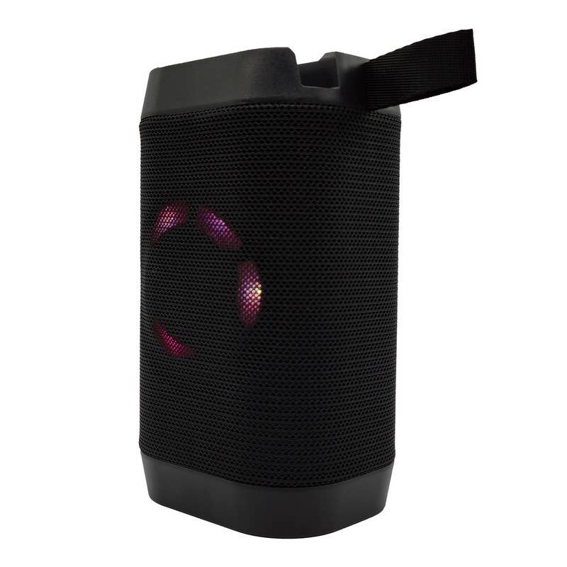 Lifeware Group LLC - Wholesale Speakers - SoundBound RGB Boom Pillar Bluetooth Speaker - Black3