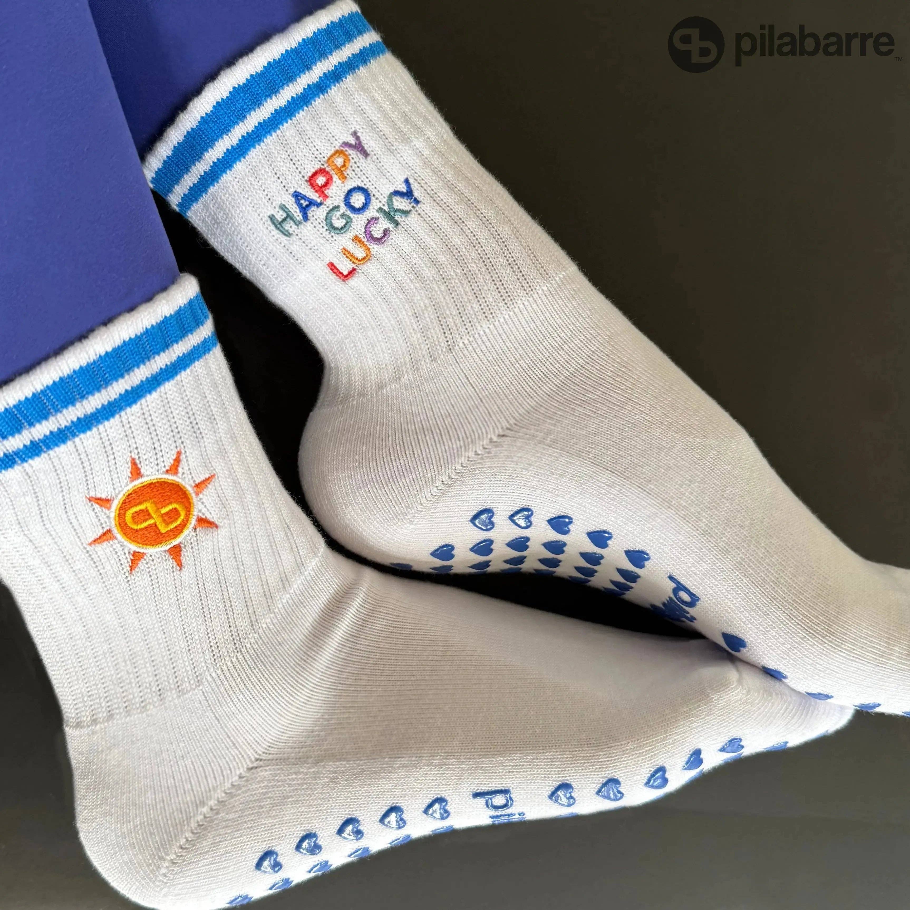 Pilabarre - Wholesale Socks - Women's - Happy Go Lucky Grip Socks4