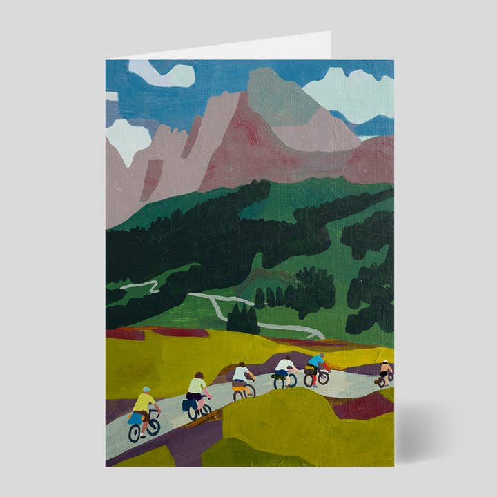 Hannah Forward - Sassolungo, Italy for wholesale by Art on a Postcard