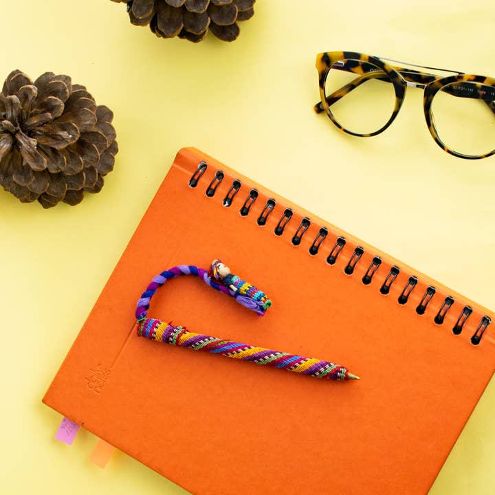 Lumily - Wholesale Pen - Worry Doll Pen Handmade Textile - Guatemala3