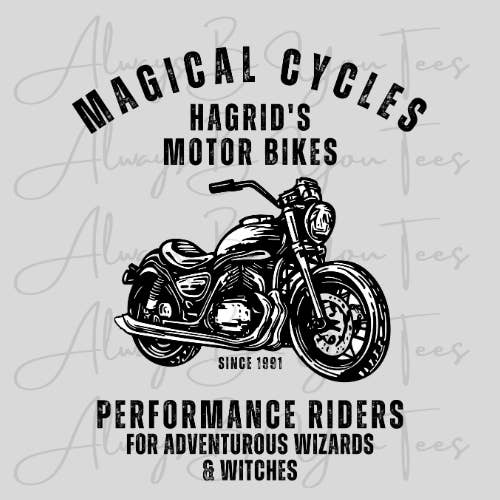 Magical Cycles DTF Transfer for wholesale by Always B You Tees