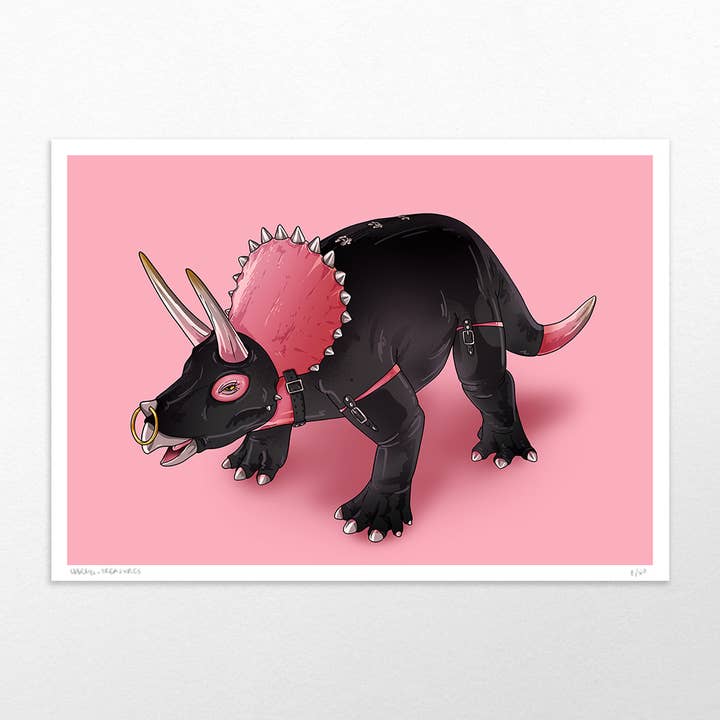 Pink Lady | Fine Art Print for wholesale by Useless Treasures