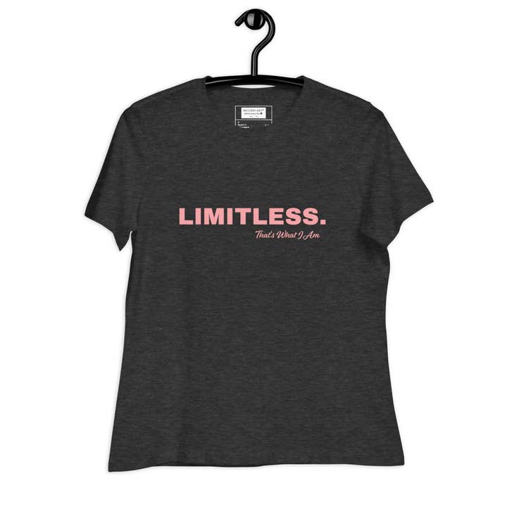 Relaxed fit shirt LIMITLESS Women's Relaxed T-Shirt for wholesale by Maiden-Art MindfulChic Fashion