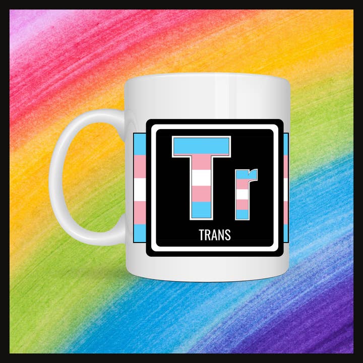 Elements Of Pride - Wholesale Coffee Mug - Trans Pride Mug
