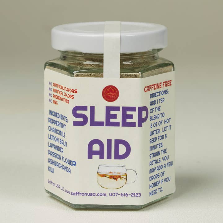 Pflanzliche Einschlafhilfe für den Großhandel von Saffron USA LLC
