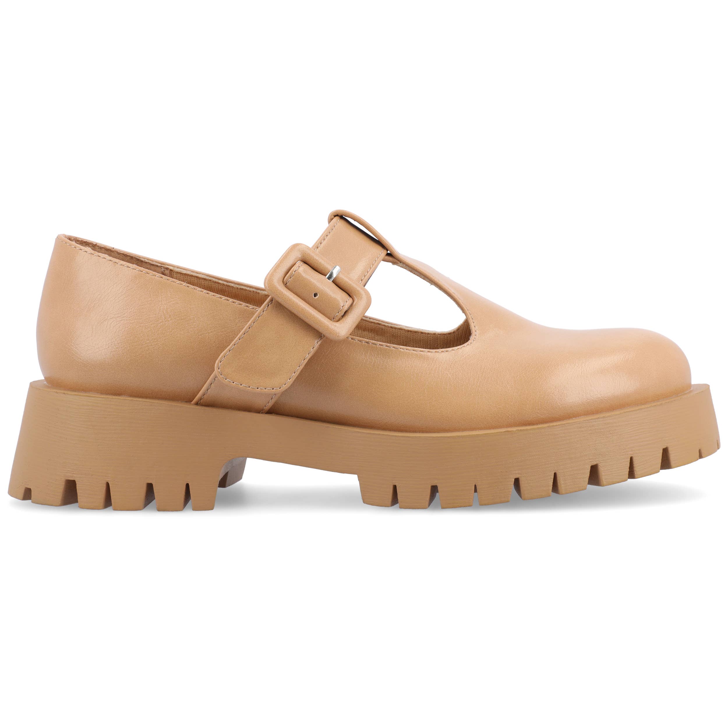 Journee - Wholesale Flats - Women's - Suvi Mary Jane Flats In Faux Leather8