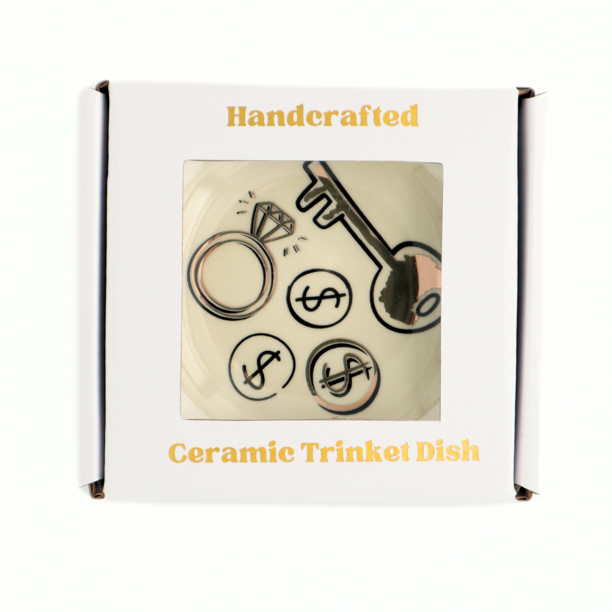 Do Good Be Good – wholesale Jewellery dish – Round Trinket Tray Bling Ring3