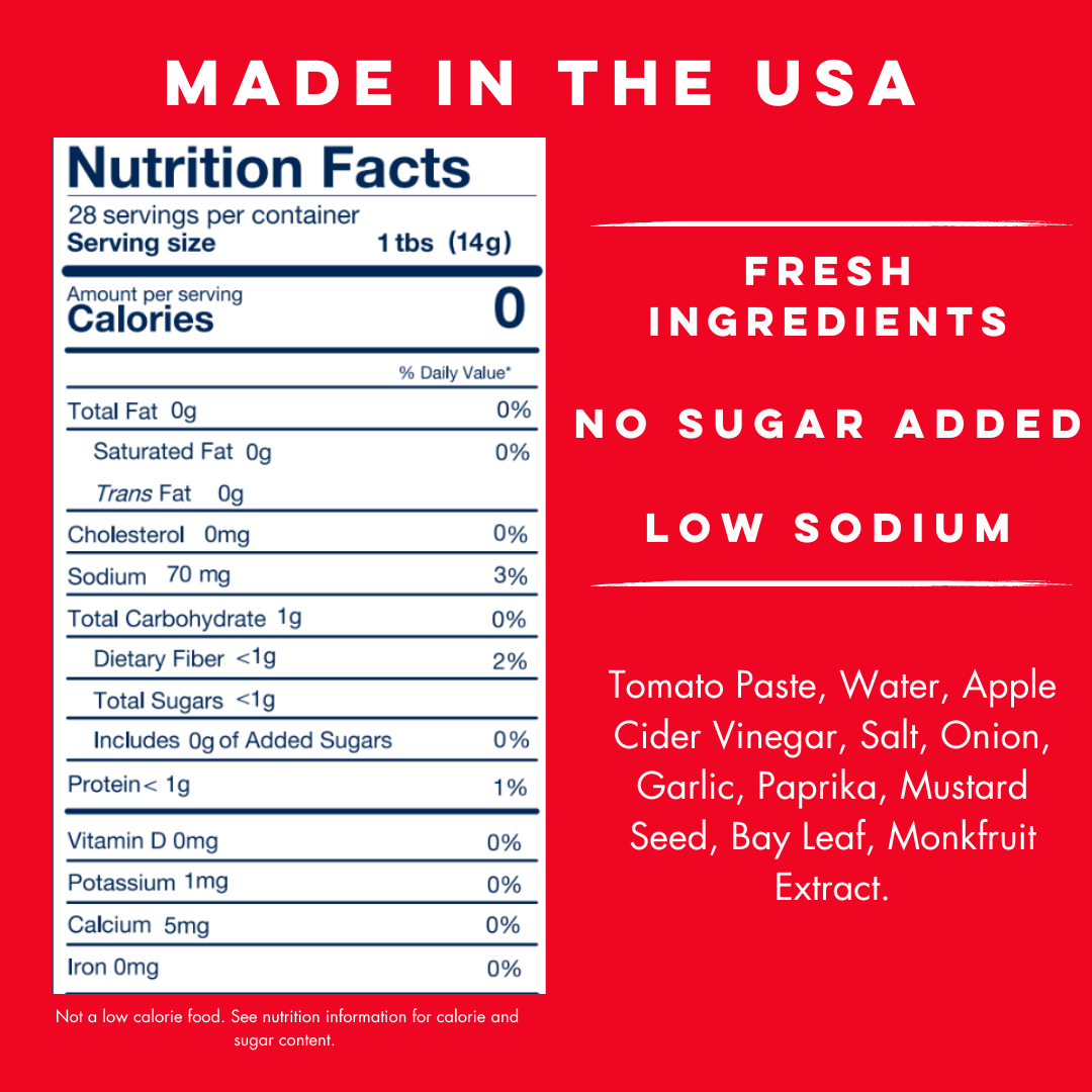 Yo Mama's Foods - Vente Ketchups - Ketchup classique sans sucre ajouté2