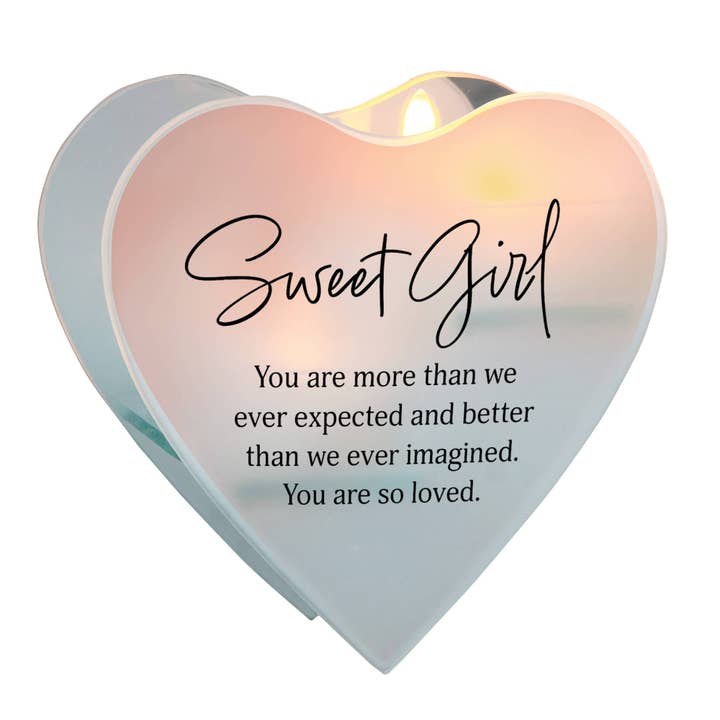 Photophore mural en verre Sweet Girl You Are pour la vente par Dicksons