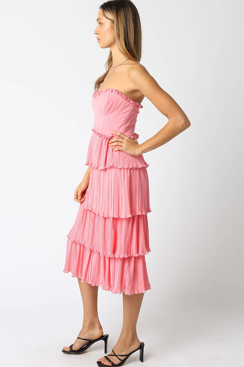 Olivaceous - Wholesale Dress - Women's - Veronica Dress5